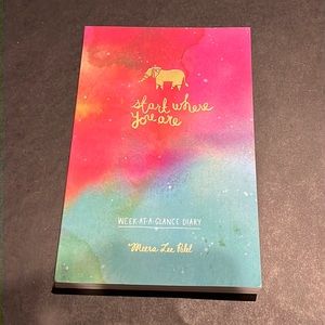Start Where You Are Week at a Glance Diary by Meera Lee Patel